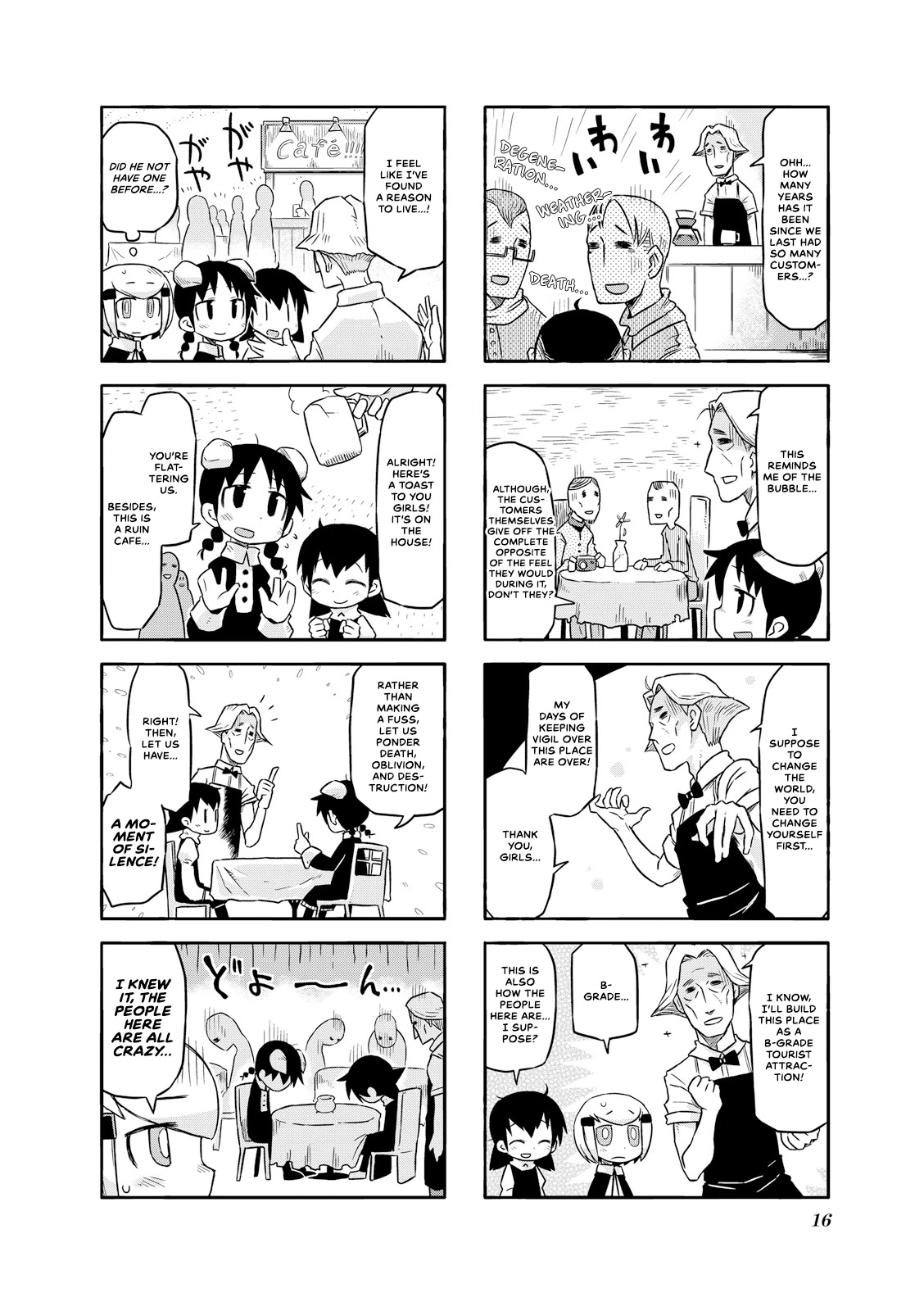 Akita Land Gothic Chapter 14.1 page 8 - Chapter 14.1: Visit Ruins