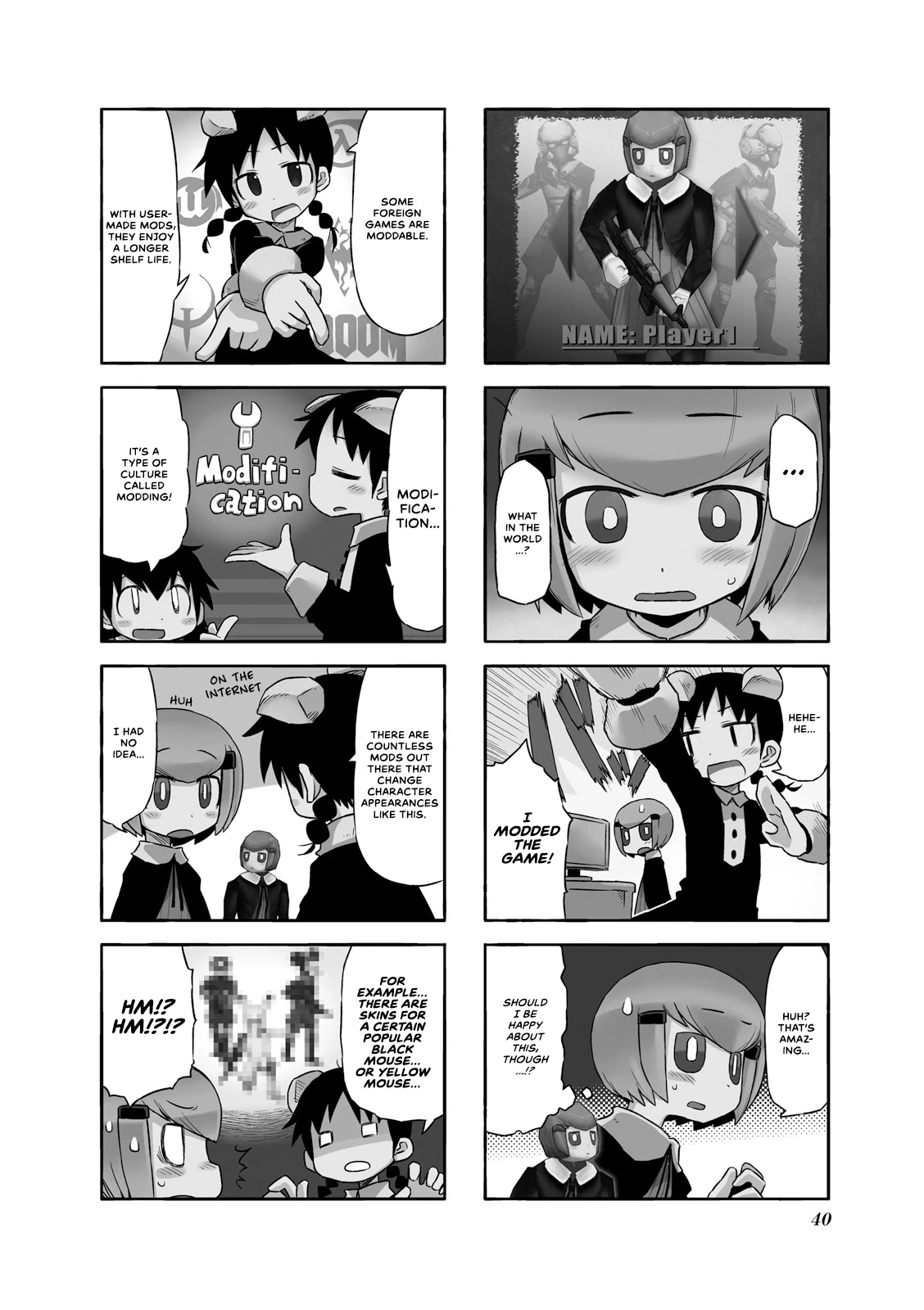 Akita Land Gothic Chapter 18 page 2 - Chapter 18: I'm Modding It