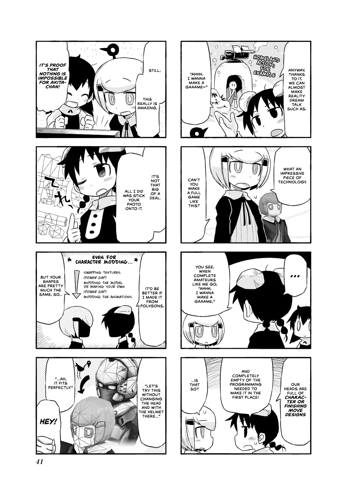 Akita Land Gothic Chapter 18 page 3 - Chapter 18: I'm Modding It