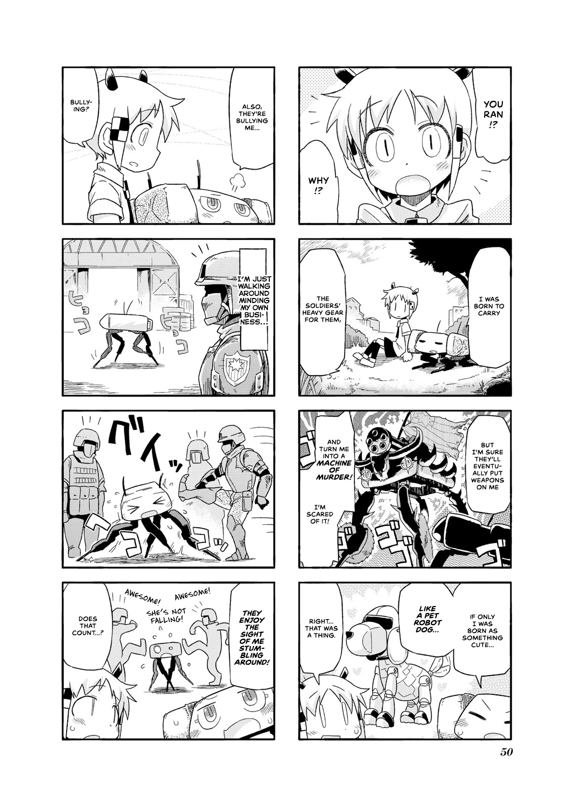 Akita Land Gothic Chapter 19 page 4 - Chapter 19: Melancholy of the Robotic Dog