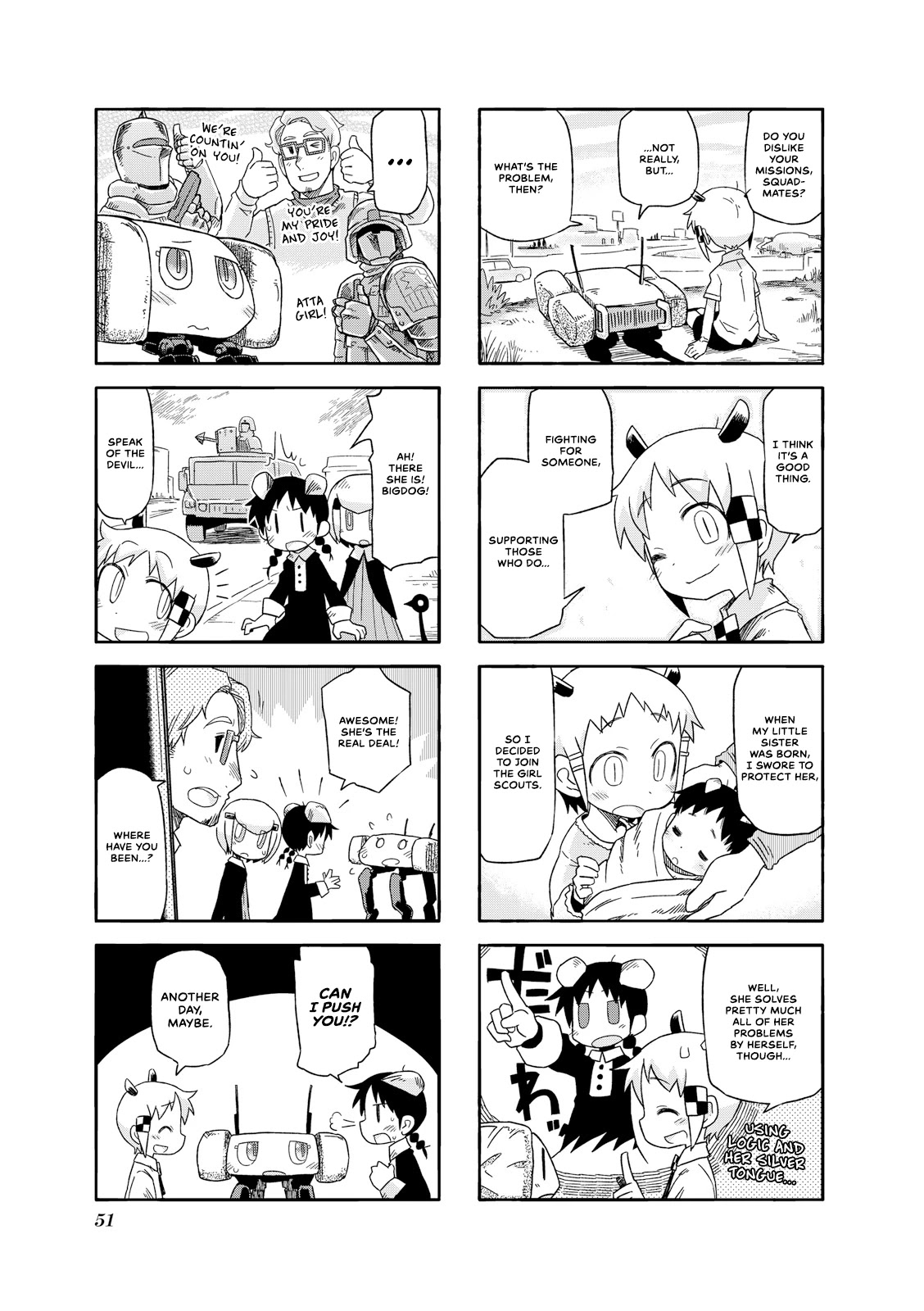Akita Land Gothic Chapter 19 page 5 - Chapter 19: Melancholy of the Robotic Dog