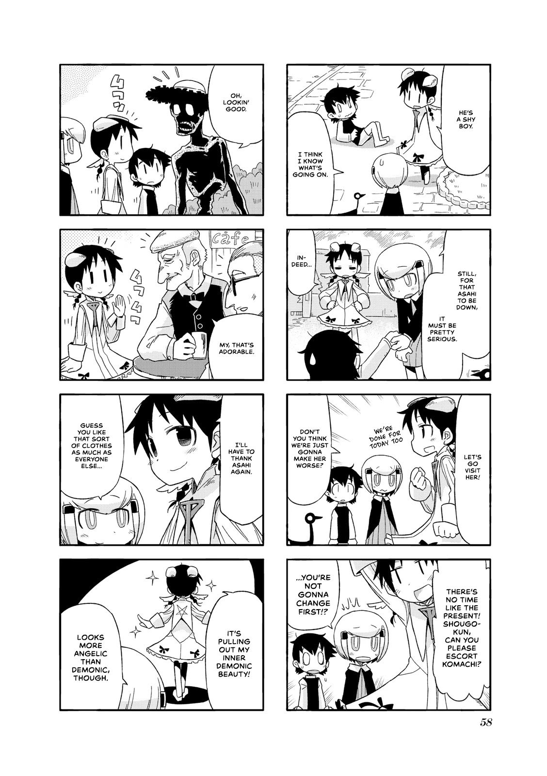 Akita Land Gothic Chapter 20 page 4 - Chapter 20: Asahi Down
