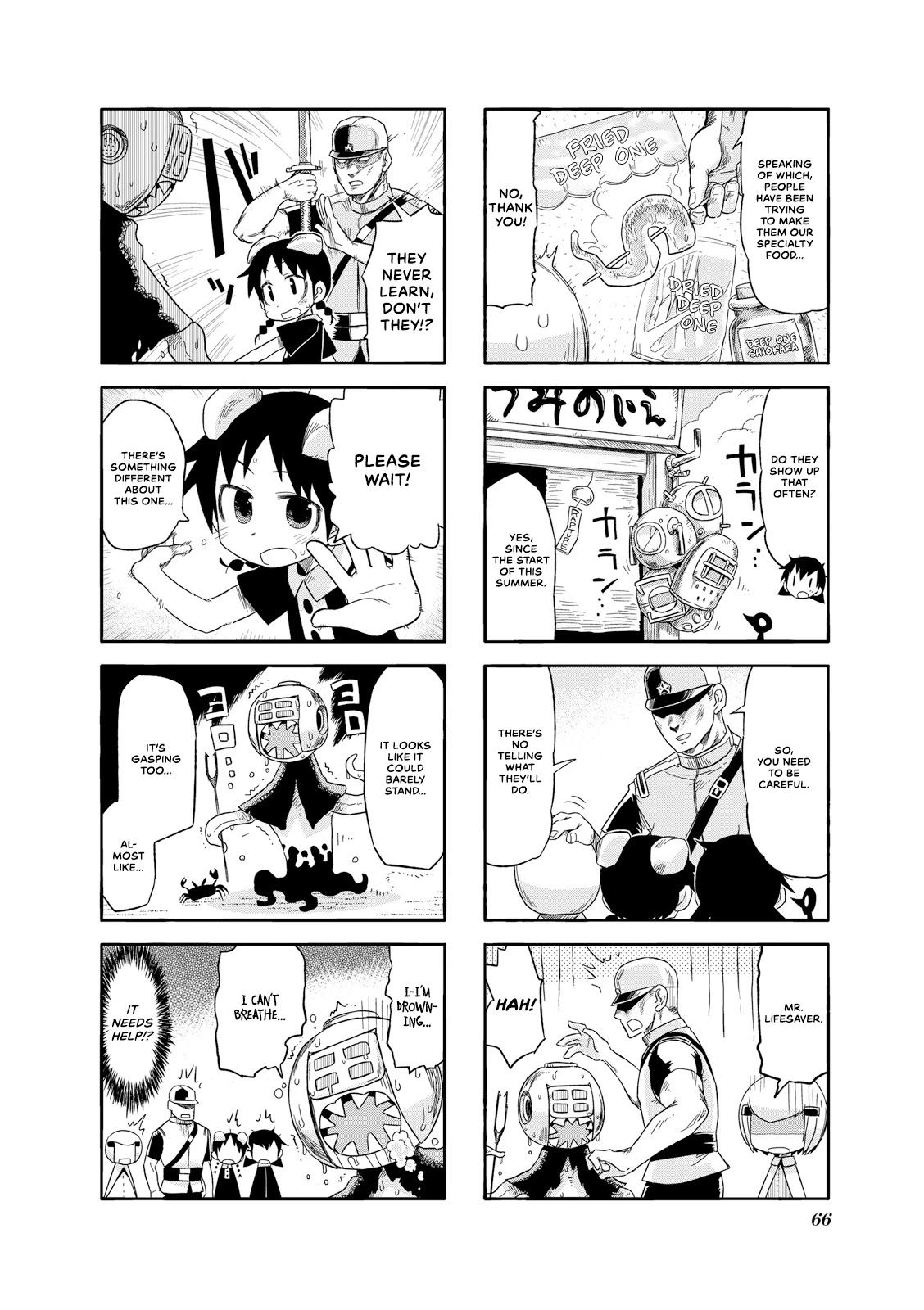 Akita Land Gothic Chapter 21 page 4 - Chapter 21: Shadow of the Abyss Crawler City