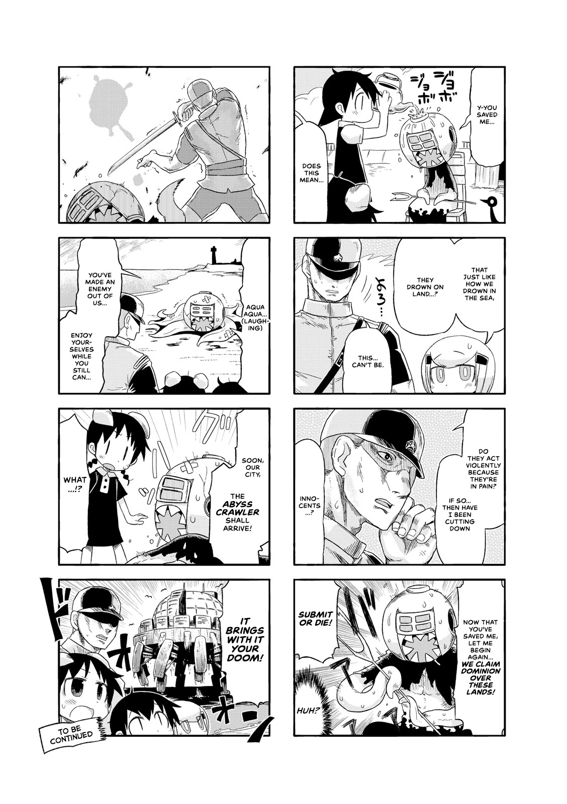 Akita Land Gothic Chapter 21 page 5 - Chapter 21: Shadow of the Abyss Crawler City