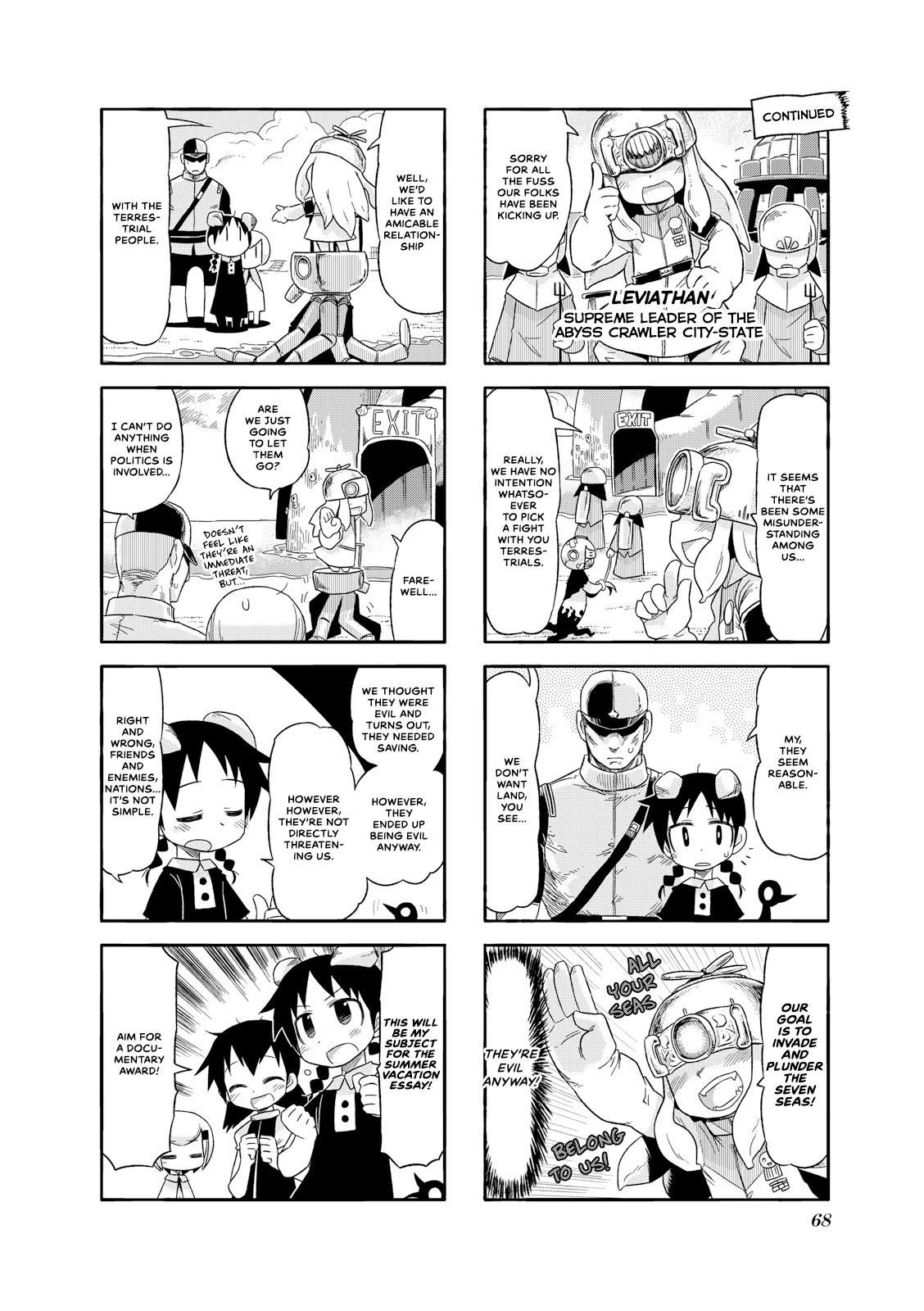 Akita Land Gothic Chapter 21 page 6 - Chapter 21: Shadow of the Abyss Crawler City