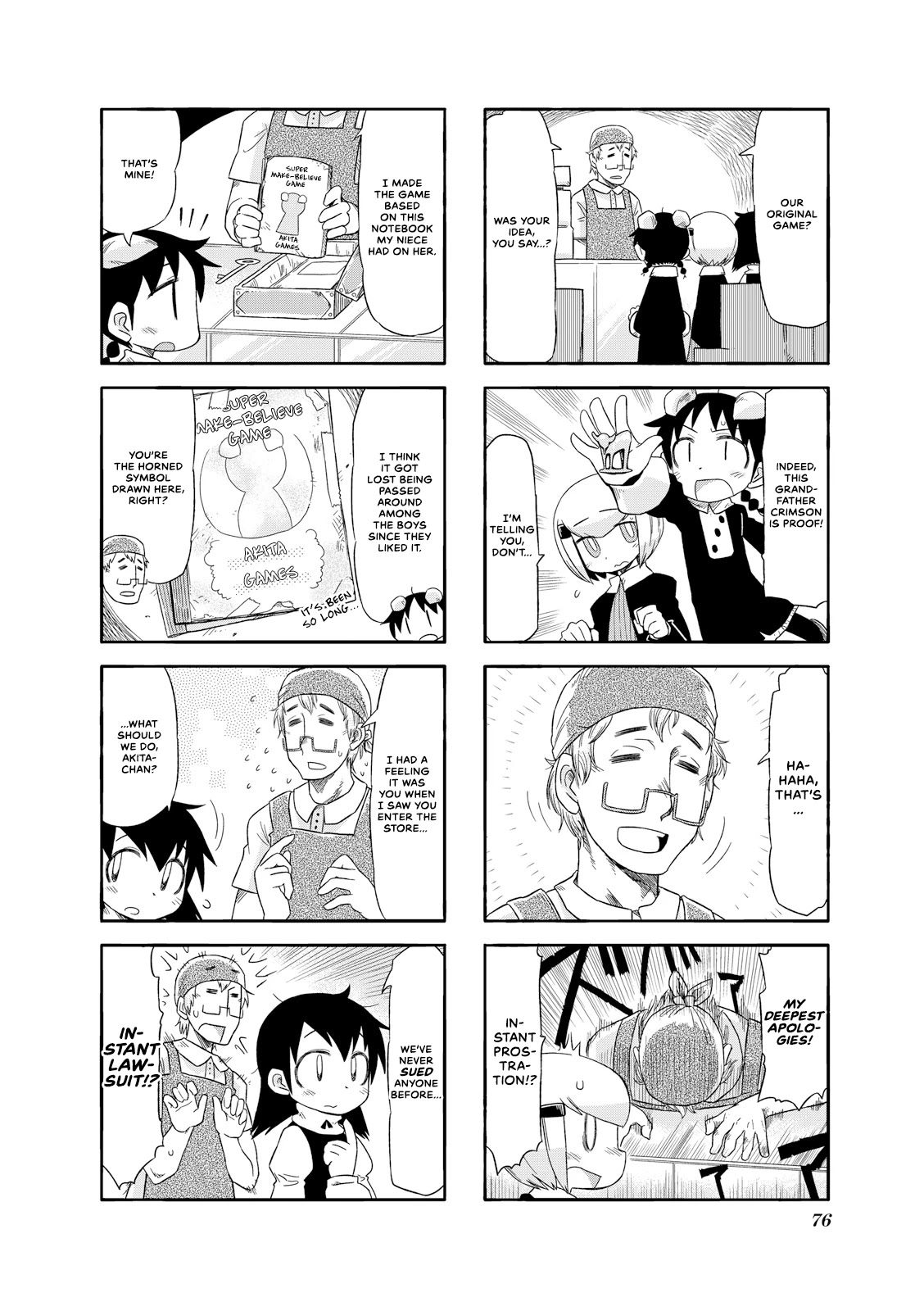 Akita Land Gothic Chapter 22 page 6 - Chapter 22: Let's Trace Evolution