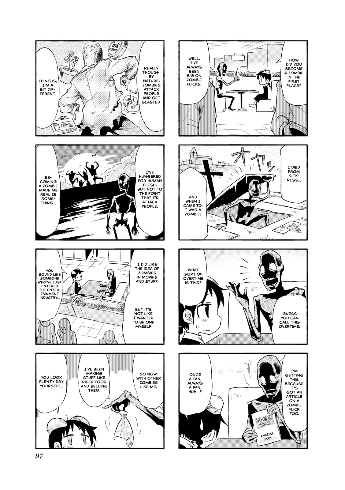 Akita Land Gothic Chapter 25 page 3 - Chapter 25: Honor of a Zombie