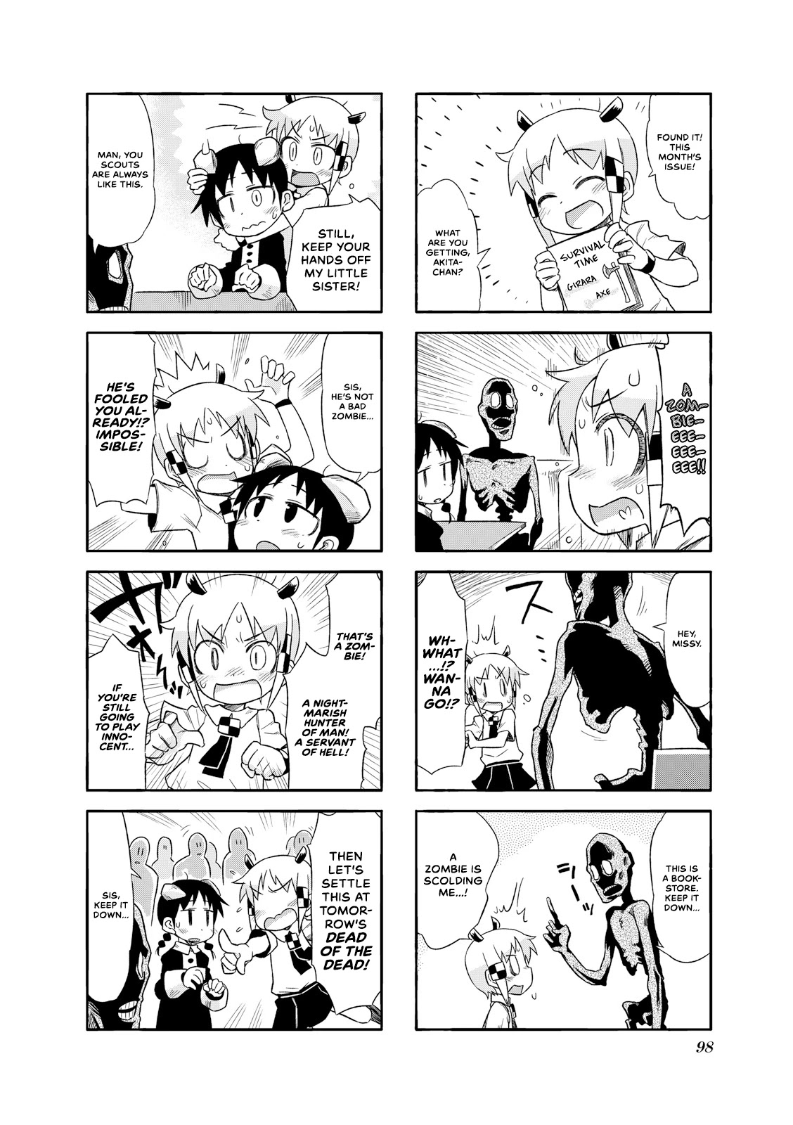 Akita Land Gothic Chapter 25 page 4 - Chapter 25: Honor of a Zombie