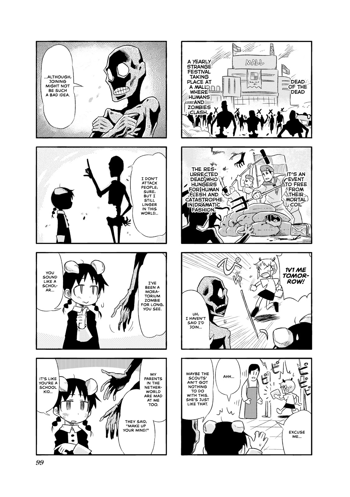 Akita Land Gothic Chapter 25 page 5 - Chapter 25: Honor of a Zombie
