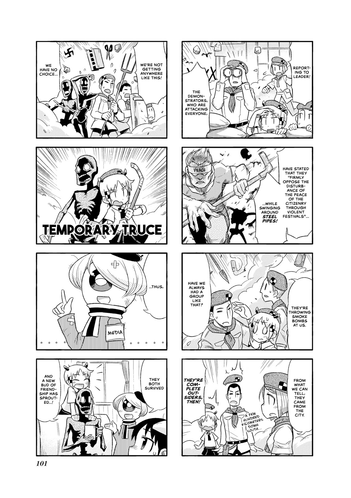 Akita Land Gothic Chapter 25 page 7 - Chapter 25: Honor of a Zombie