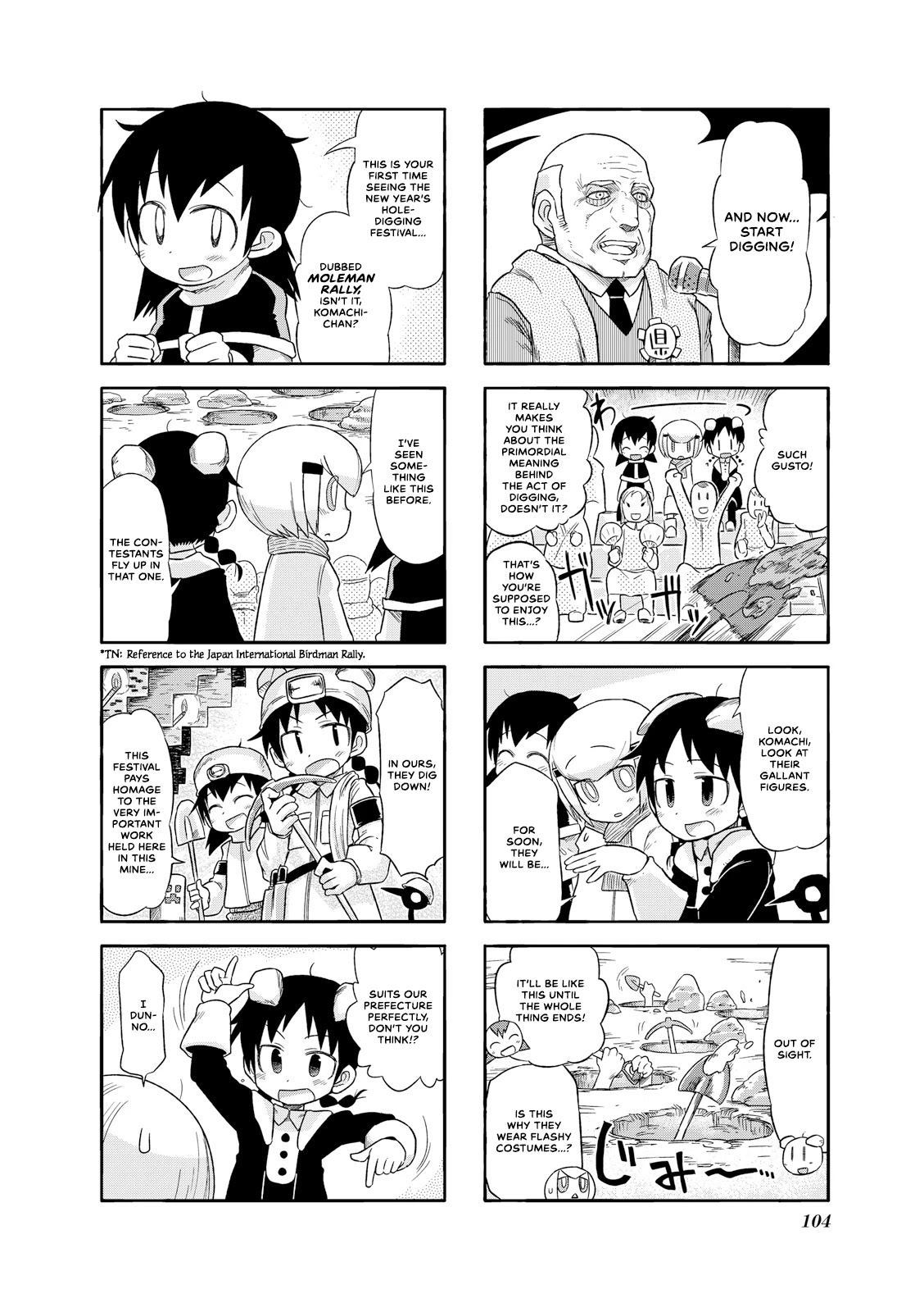 Akita Land Gothic Chapter 26 page 2 - Chapter 26: Moleman Rally