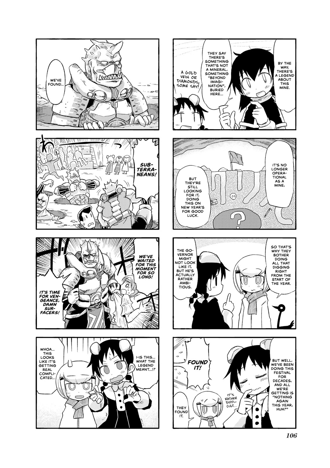 Akita Land Gothic Chapter 26 page 4 - Chapter 26: Moleman Rally