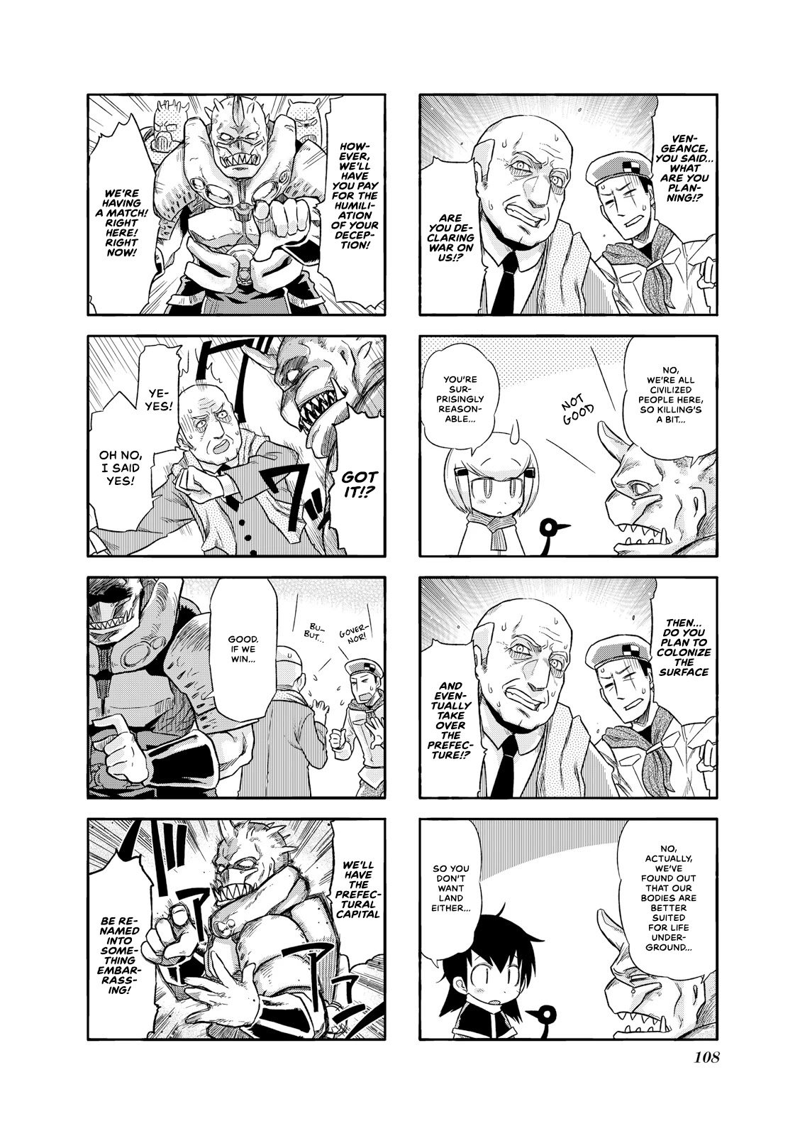 Akita Land Gothic Chapter 26 page 6 - Chapter 26: Moleman Rally