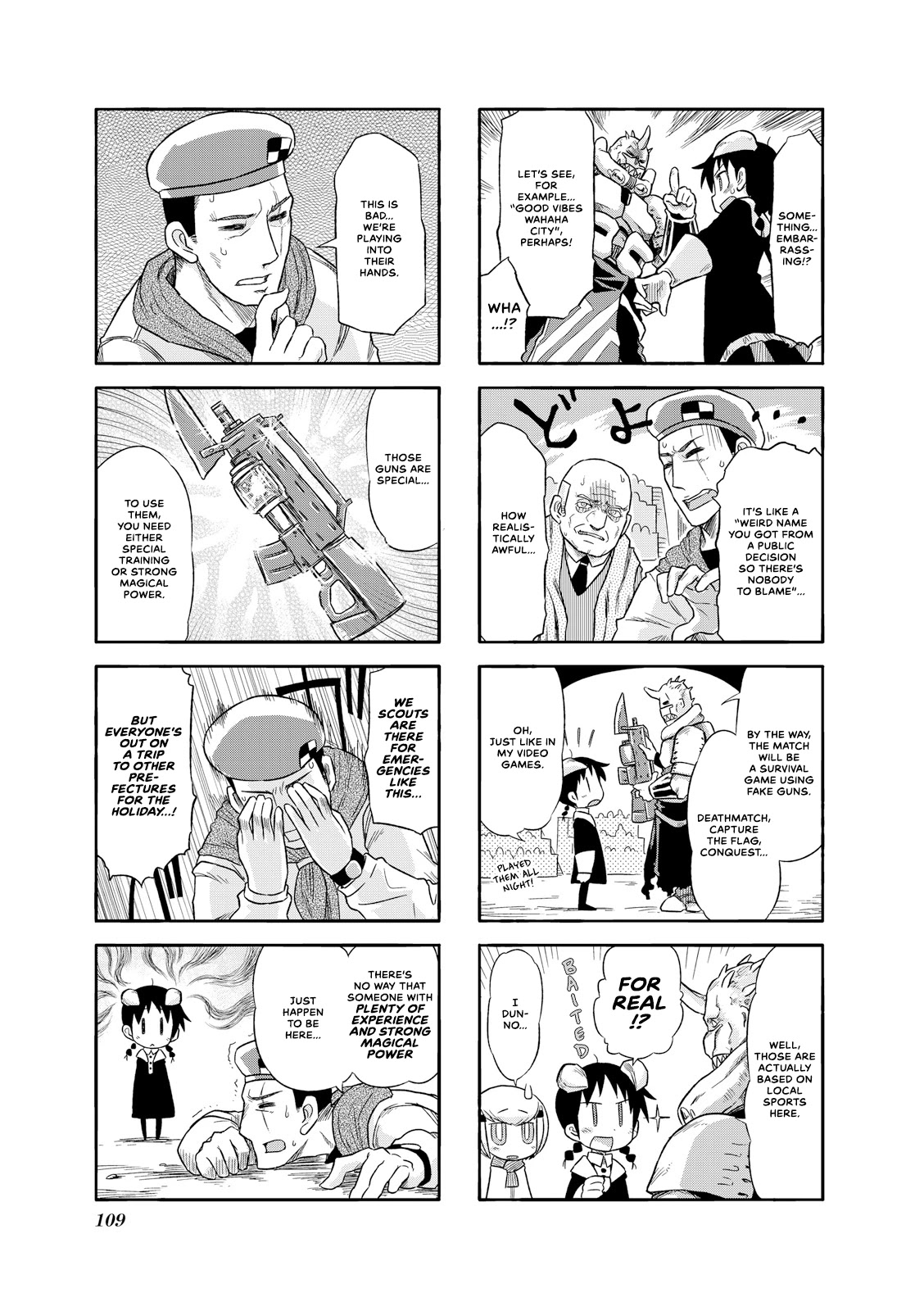 Akita Land Gothic Chapter 26 page 7 - Chapter 26: Moleman Rally