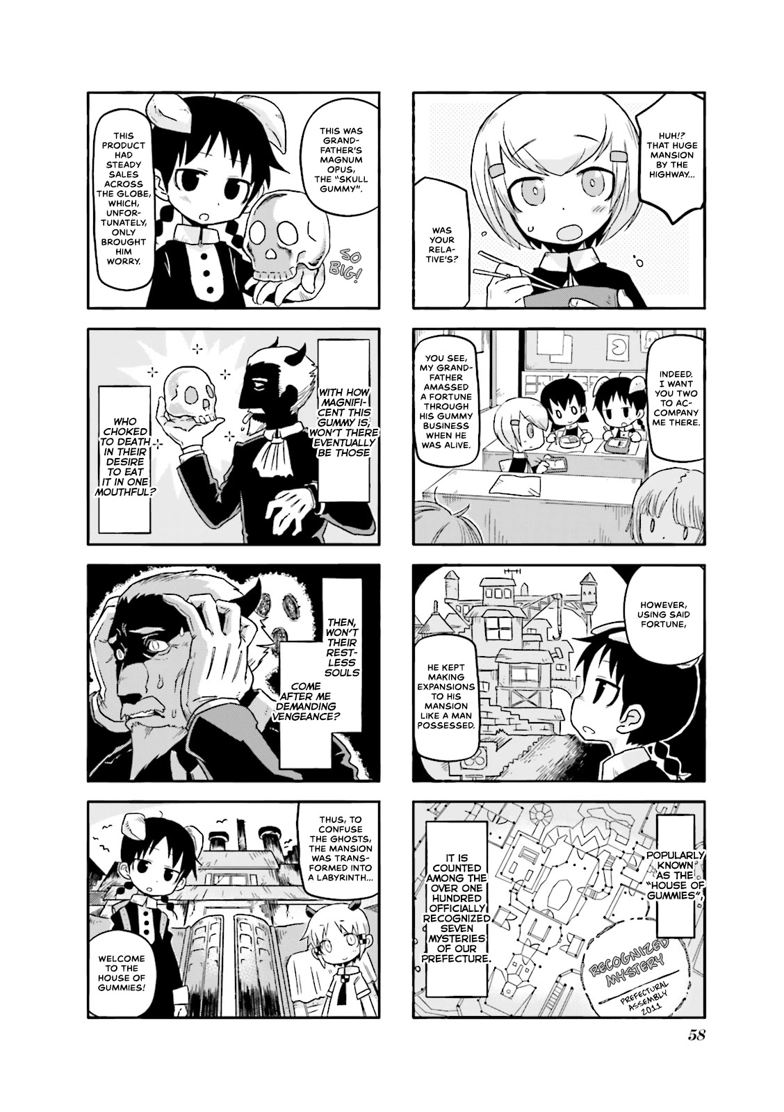 Akita Land Gothic Chapter 7 page 2 - Chapter 7: Grandfather's House of Gummies