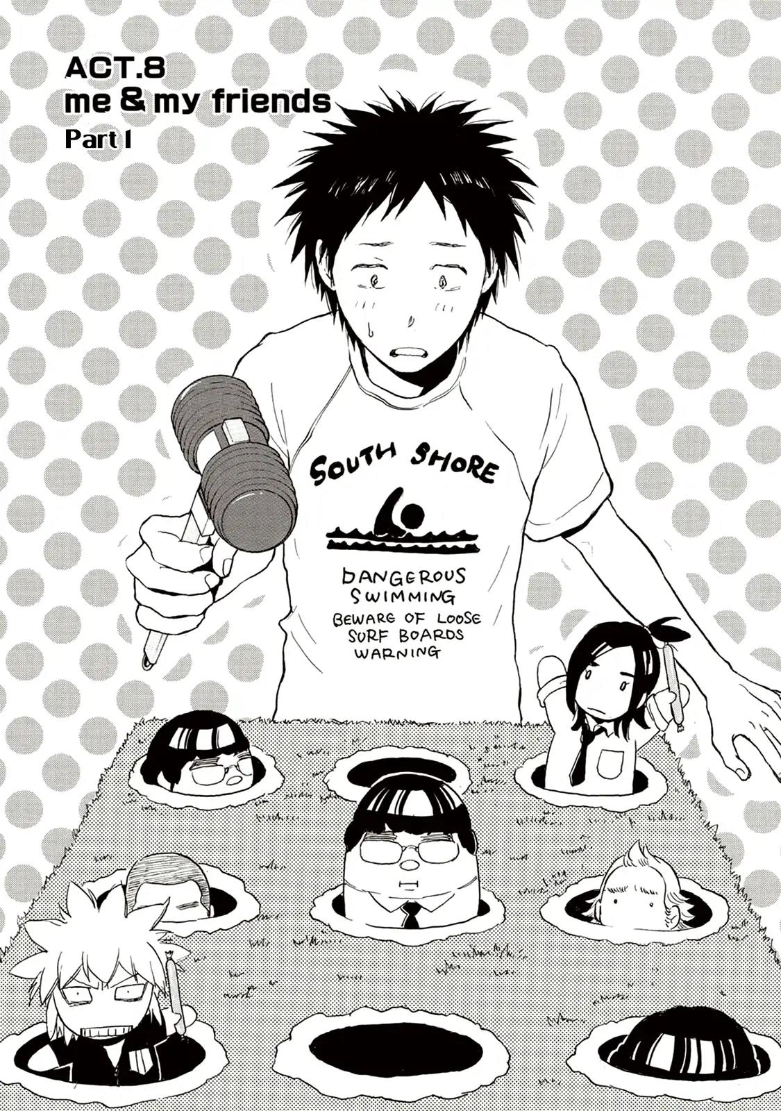 Akiyama-kun Chapter 8 page 3 - Chapter 8