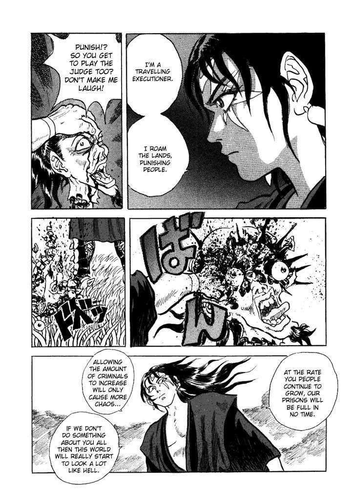 Akki Goyou Garan Chapter 1 page 15 - Chapter 1: Travelling Executioner