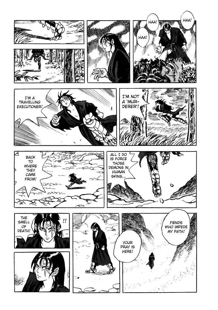 Akki Goyou Garan Chapter 1 page 22 - Chapter 1: Travelling Executioner