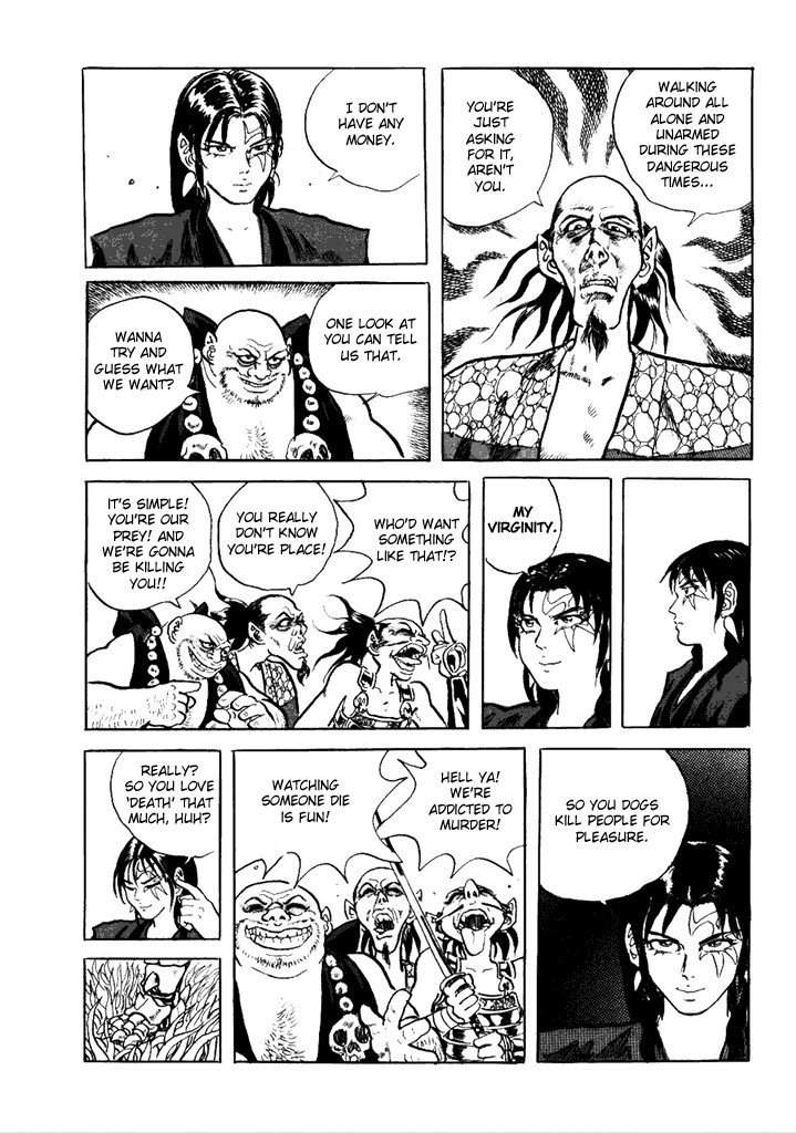 Akki Goyou Garan Chapter 1 page 9 - Chapter 1: Travelling Executioner