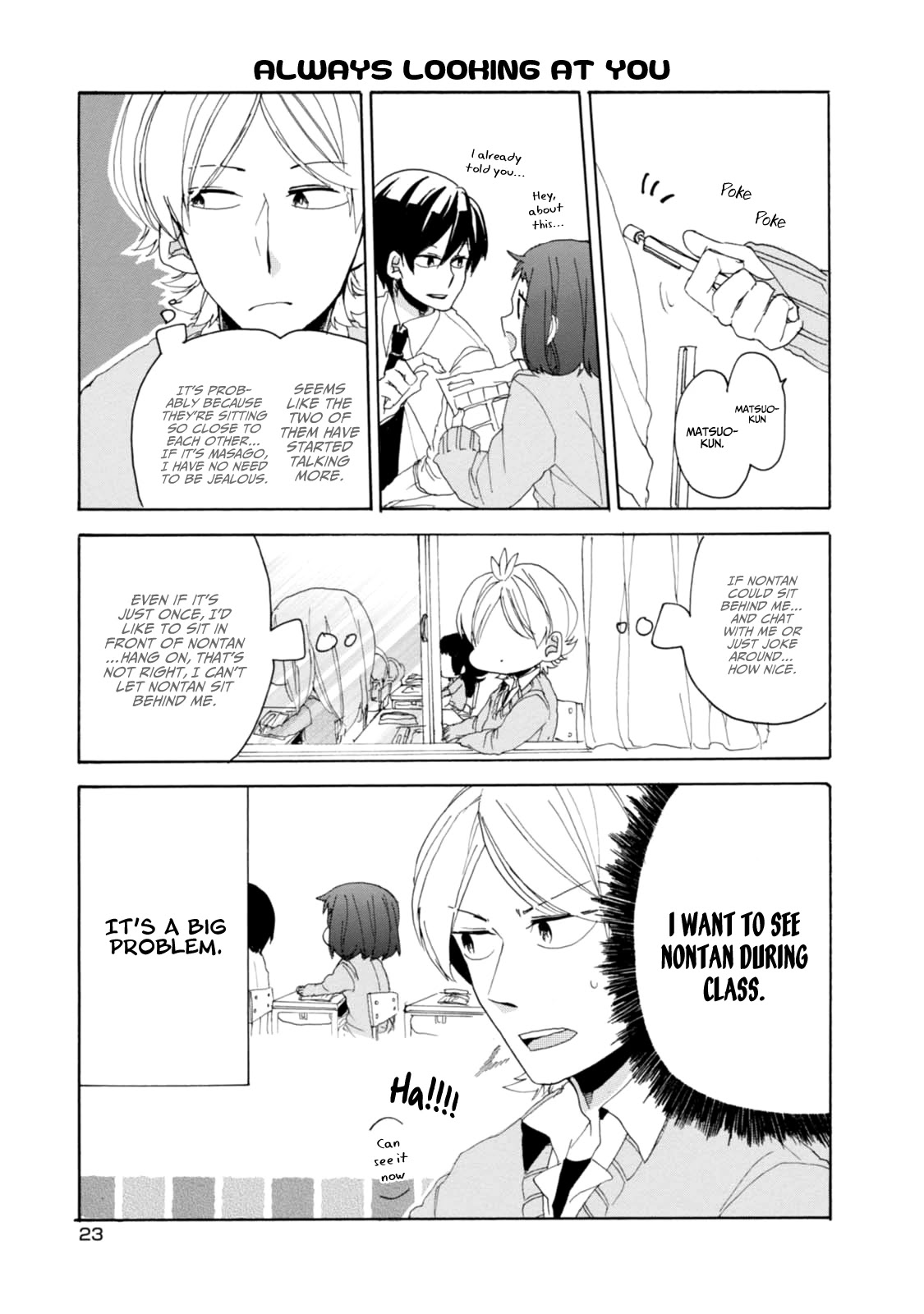 Akkun to Kanojo Chapter 11 page 10 - Chapter 11