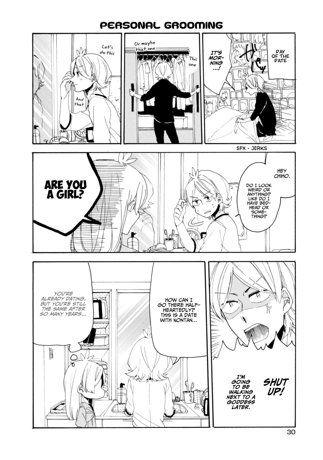 Akkun to Kanojo Chapter 11 page 17 - Chapter 11