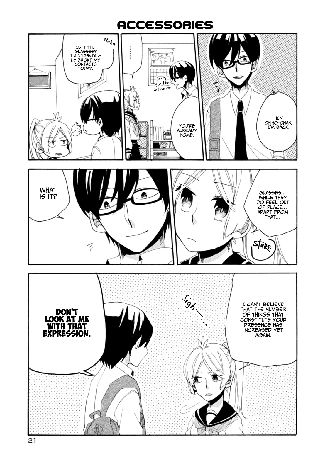 Akkun to Kanojo Chapter 11 page 8 - Chapter 11