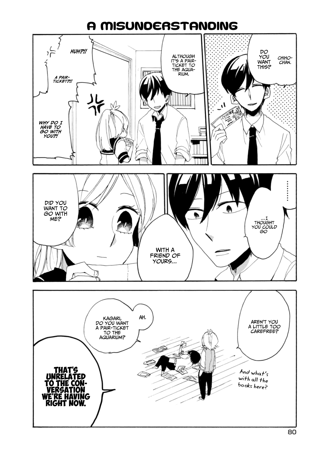 Akkun to Kanojo Chapter 14 page 12 - Chapter 14