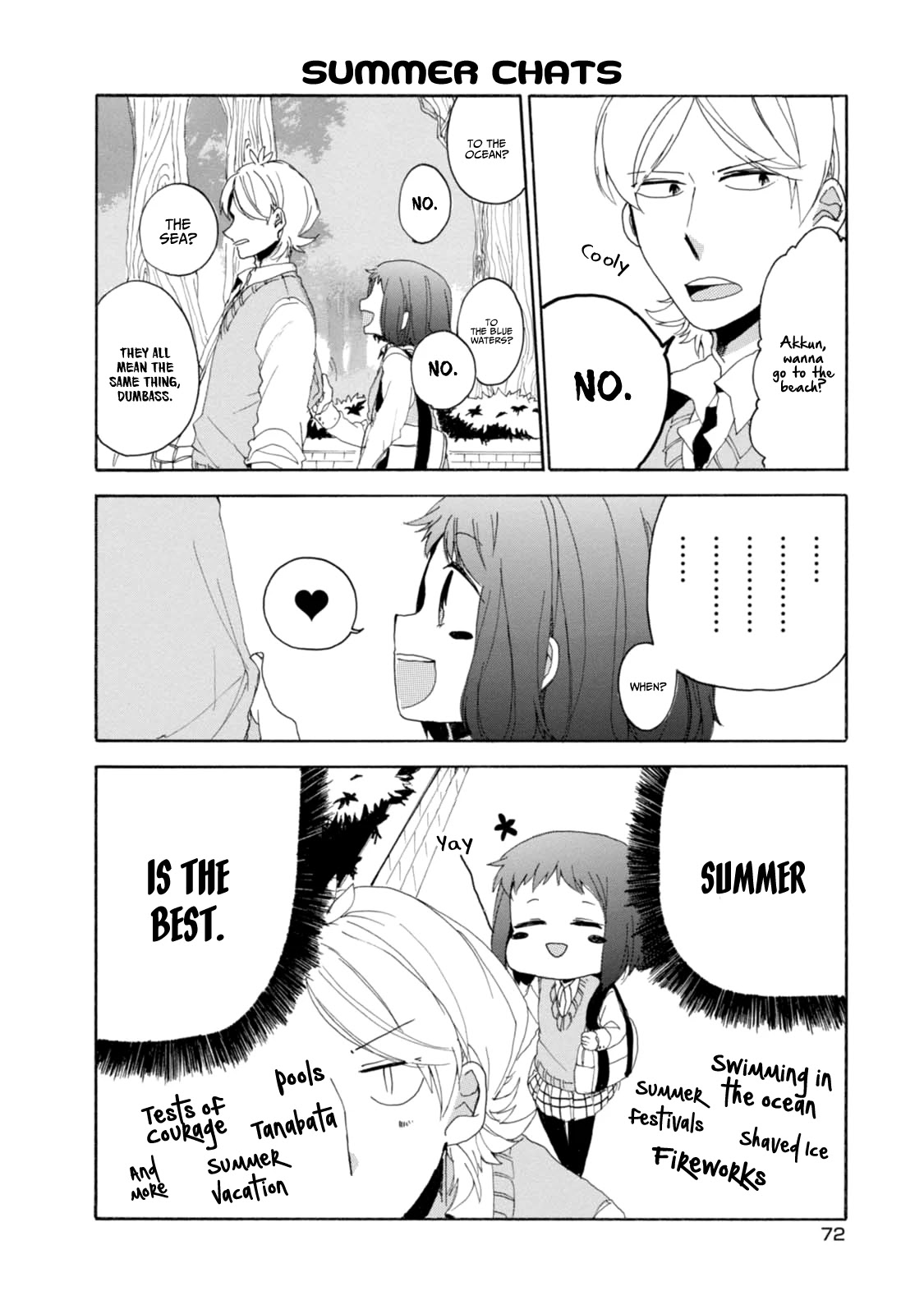 Akkun to Kanojo Chapter 14 page 4 - Chapter 14