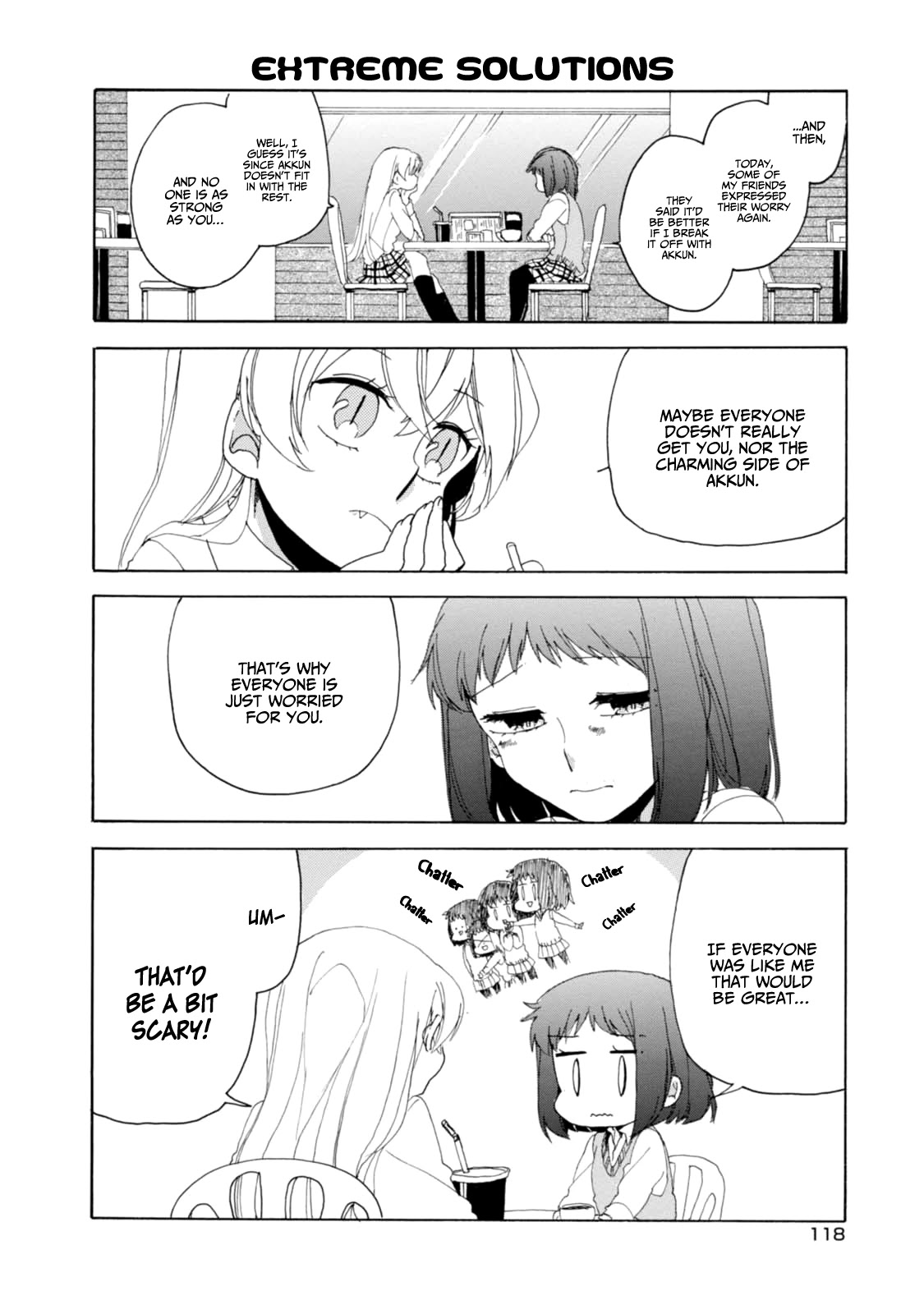 Akkun to Kanojo Chapter 16 page 13 - Chapter 16