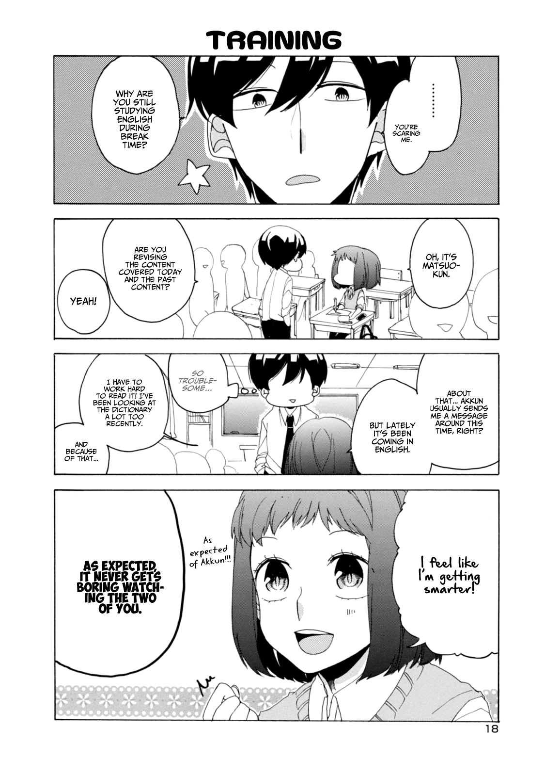 Akkun to Kanojo Chapter 17 page 21 - Chapter 17