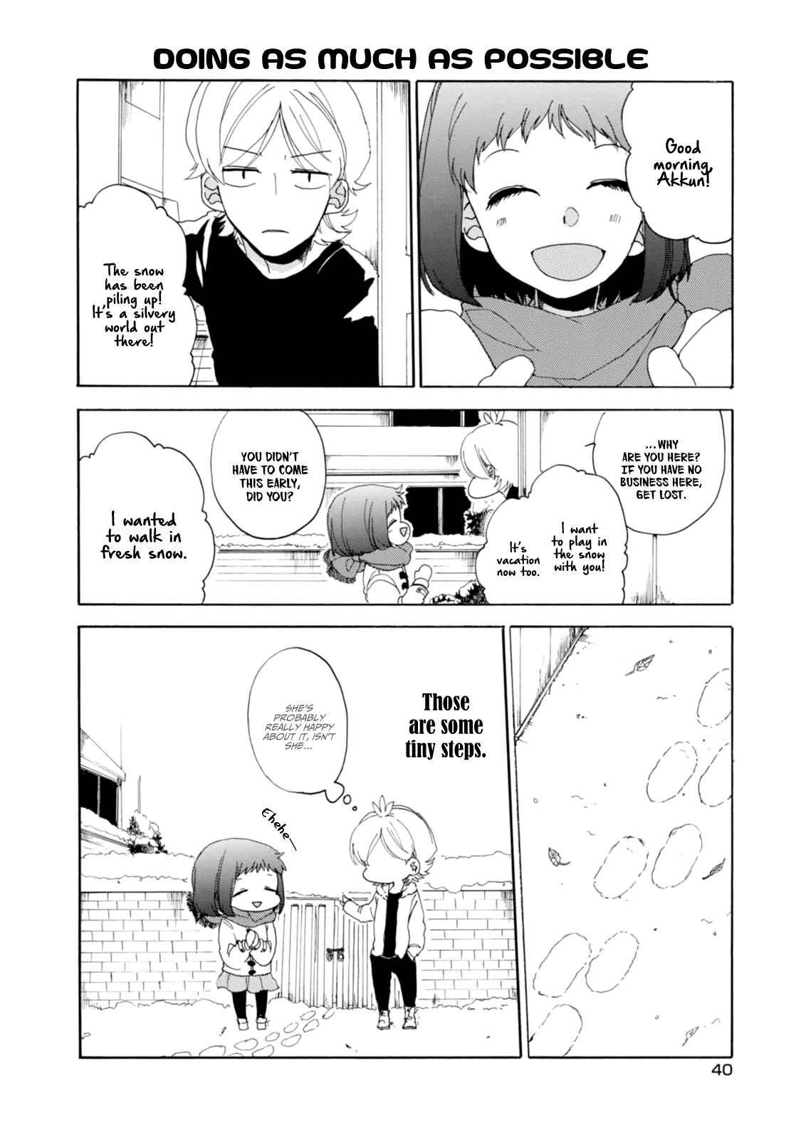 Akkun to Kanojo Chapter 19 page 4 - Chapter 19