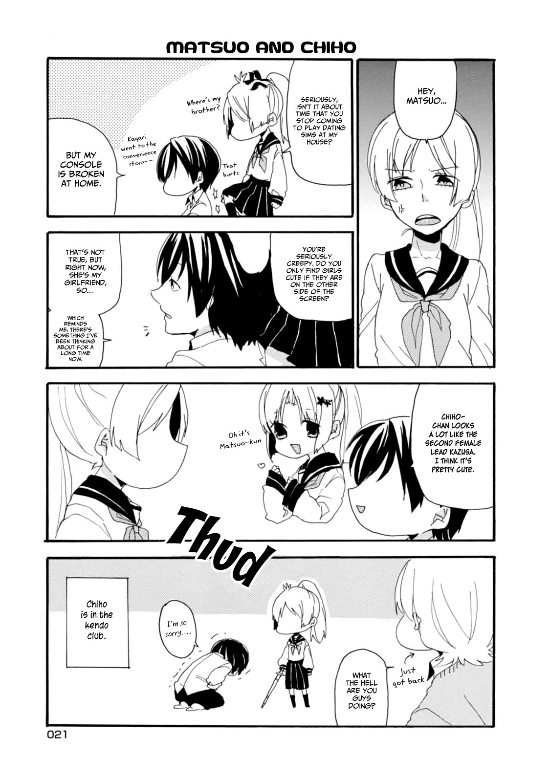 Akkun to Kanojo Chapter 2 page 7 - Chapter 2