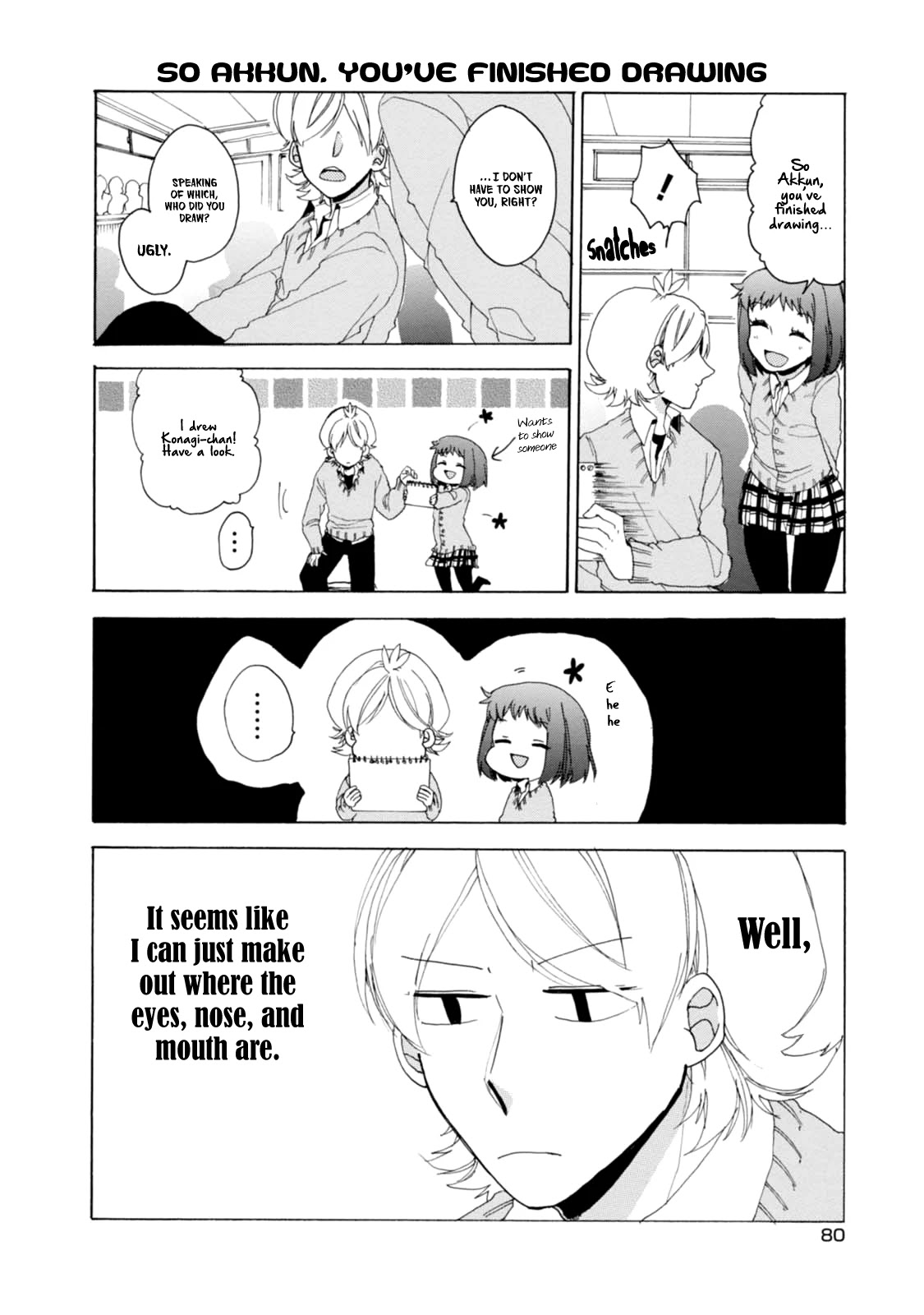Akkun to Kanojo Chapter 21 page 8 - Chapter 21