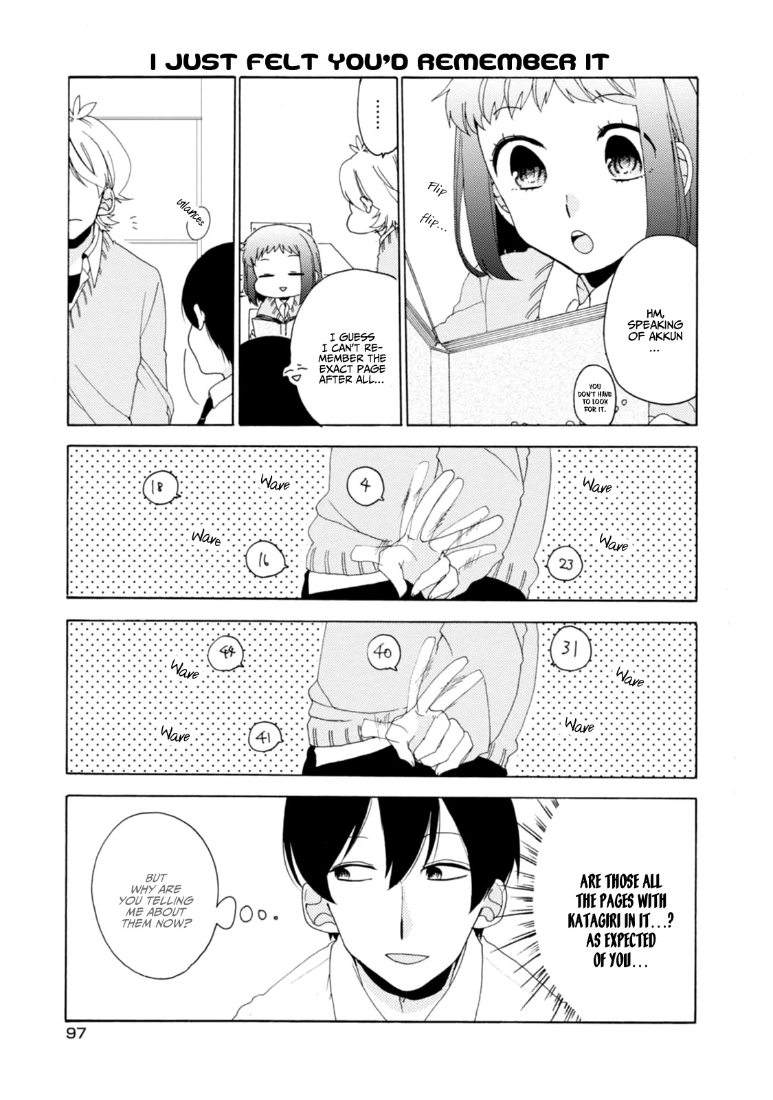 Akkun to Kanojo Chapter 22 page 8 - Chapter 22