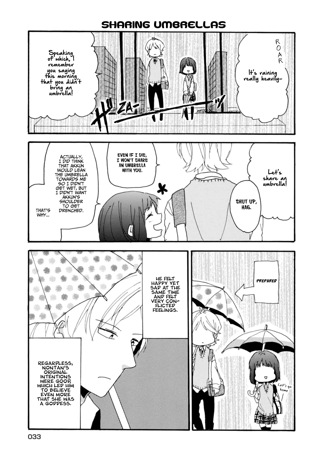 Akkun to Kanojo Chapter 3 page 4 - Chapter 3