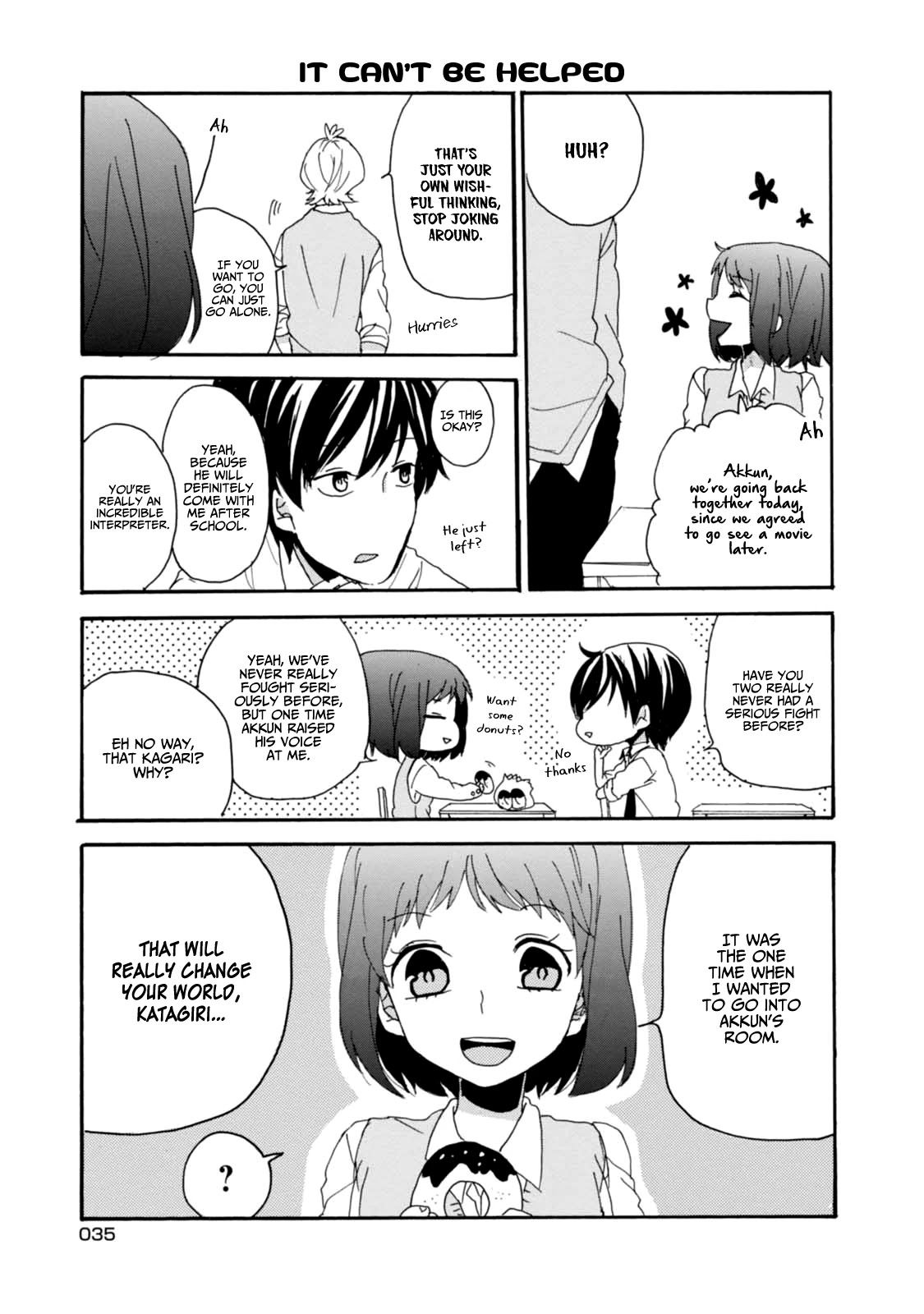 Akkun to Kanojo Chapter 3 page 6 - Chapter 3