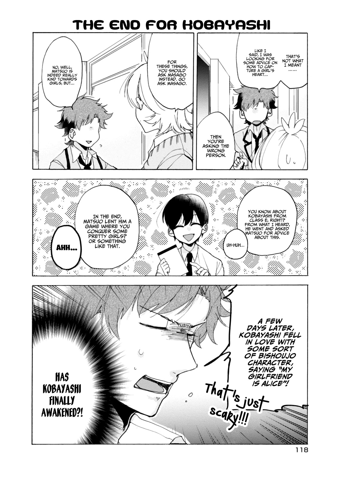 Akkun to Kanojo Chapter 30 page 8 - Chapter 30