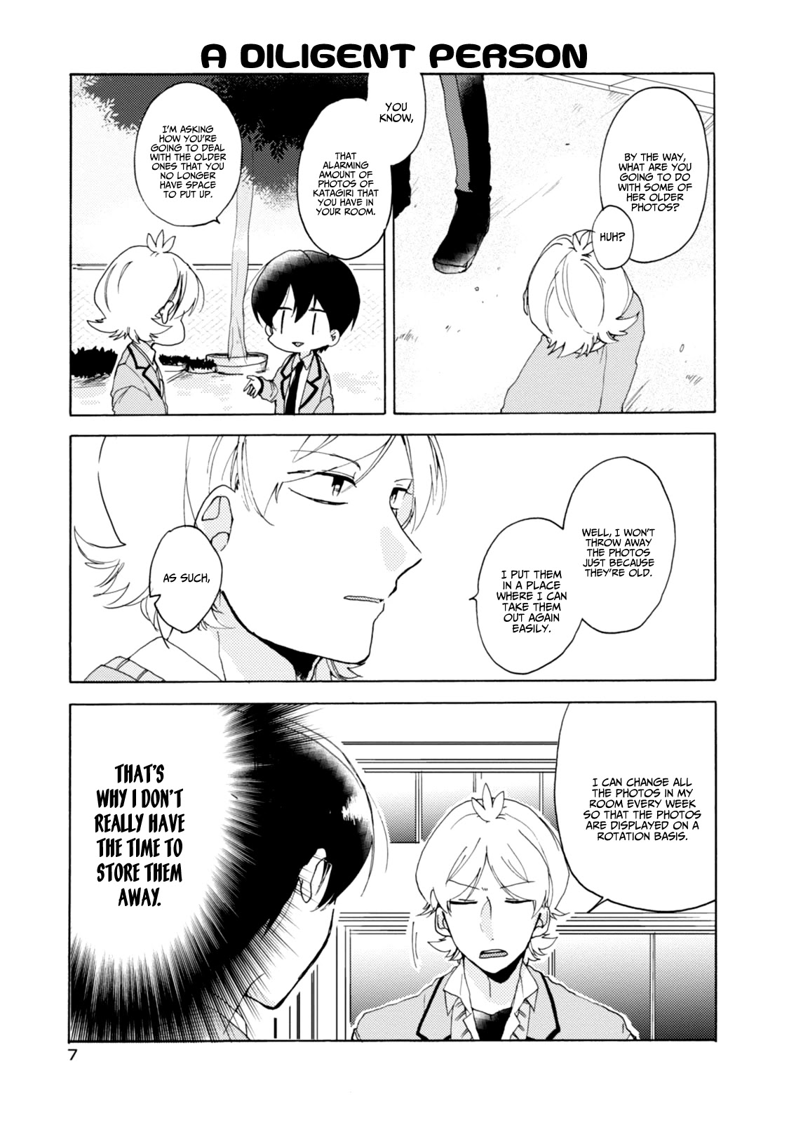 Akkun to Kanojo Chapter 31 page 11 - Chapter 31