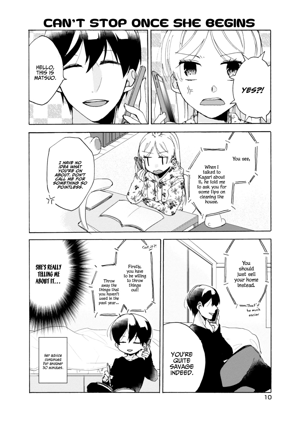 Akkun to Kanojo Chapter 31 page 14 - Chapter 31