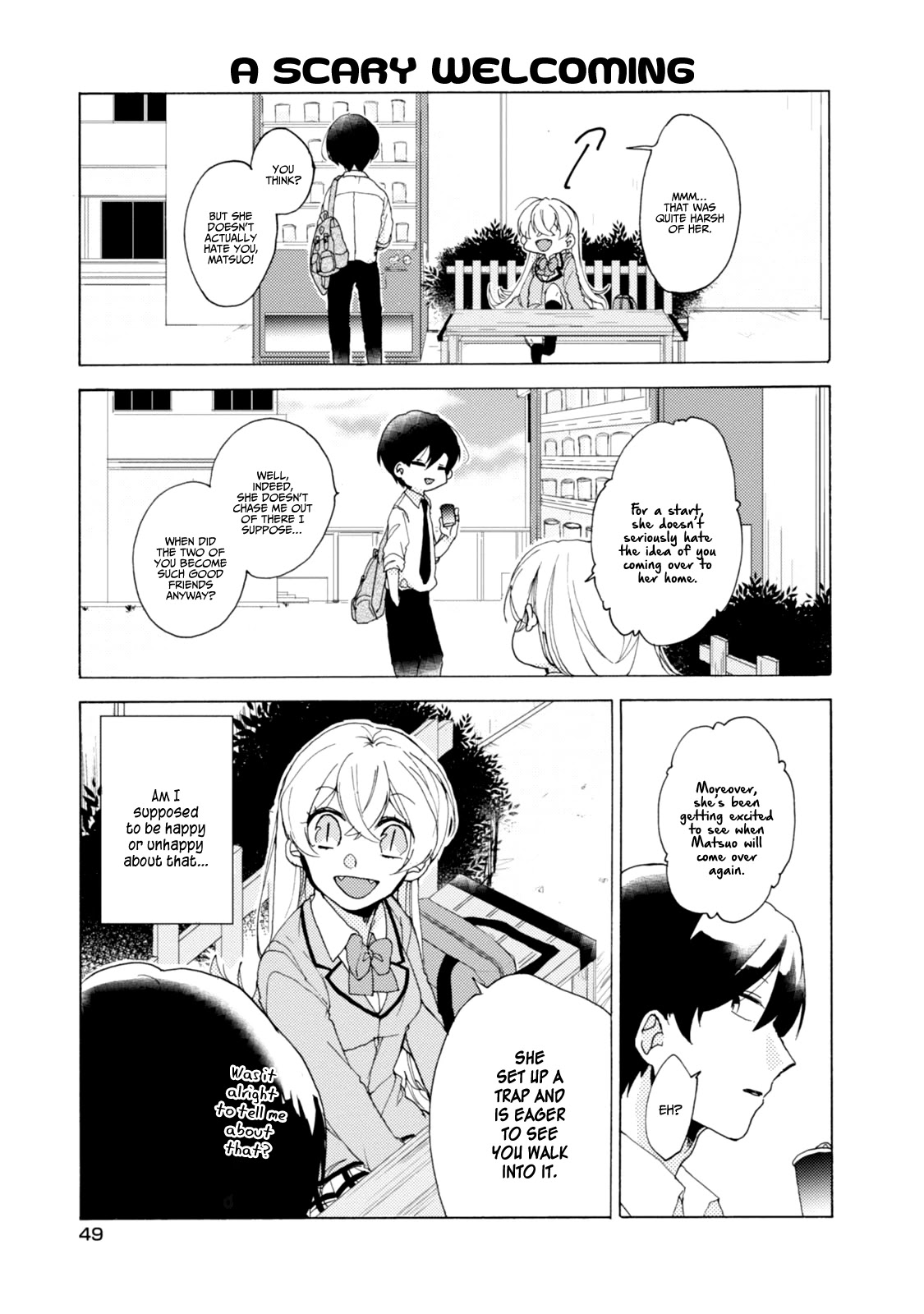 Akkun to Kanojo Chapter 33 page 14 - Chapter 33