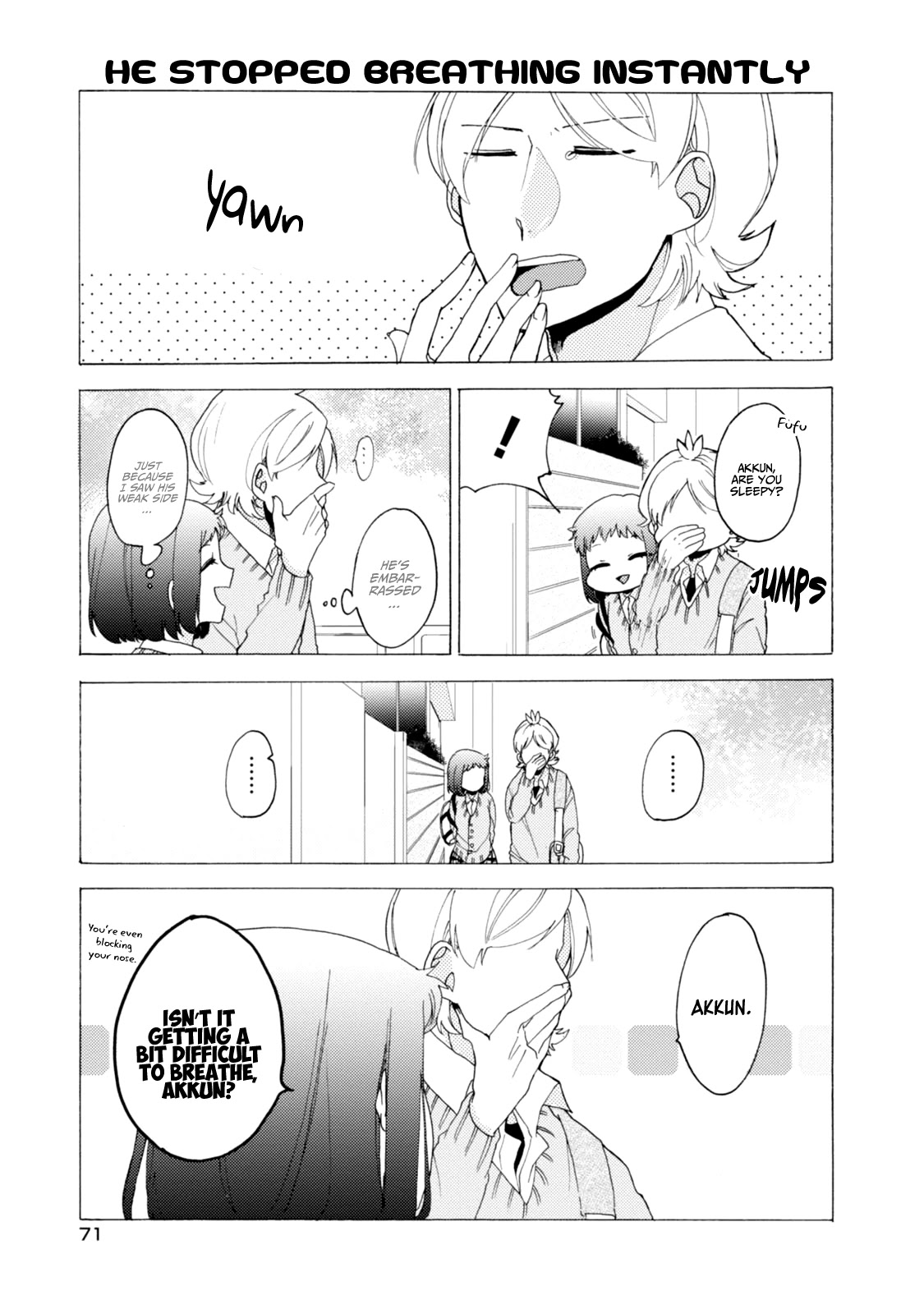 Akkun to Kanojo Chapter 34 page 18 - Chapter 34