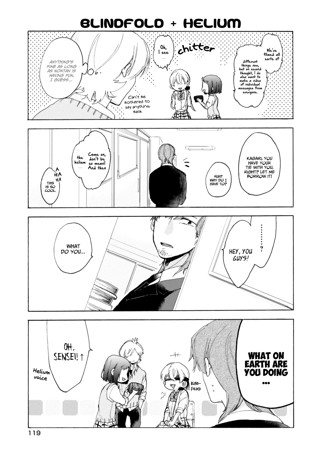 Akkun to Kanojo Chapter 37 page 12 - Chapter 37