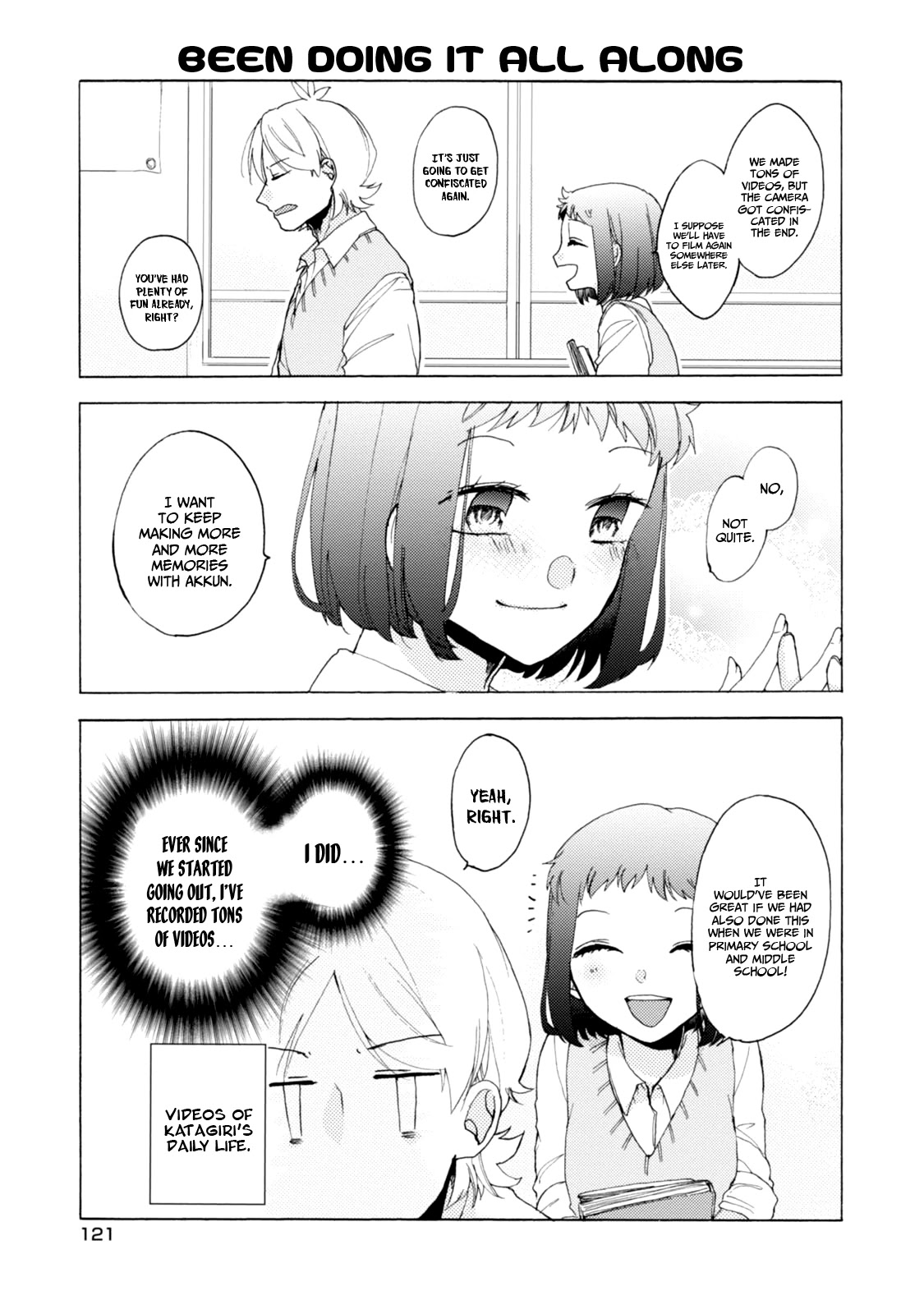 Akkun to Kanojo Chapter 37 page 14 - Chapter 37