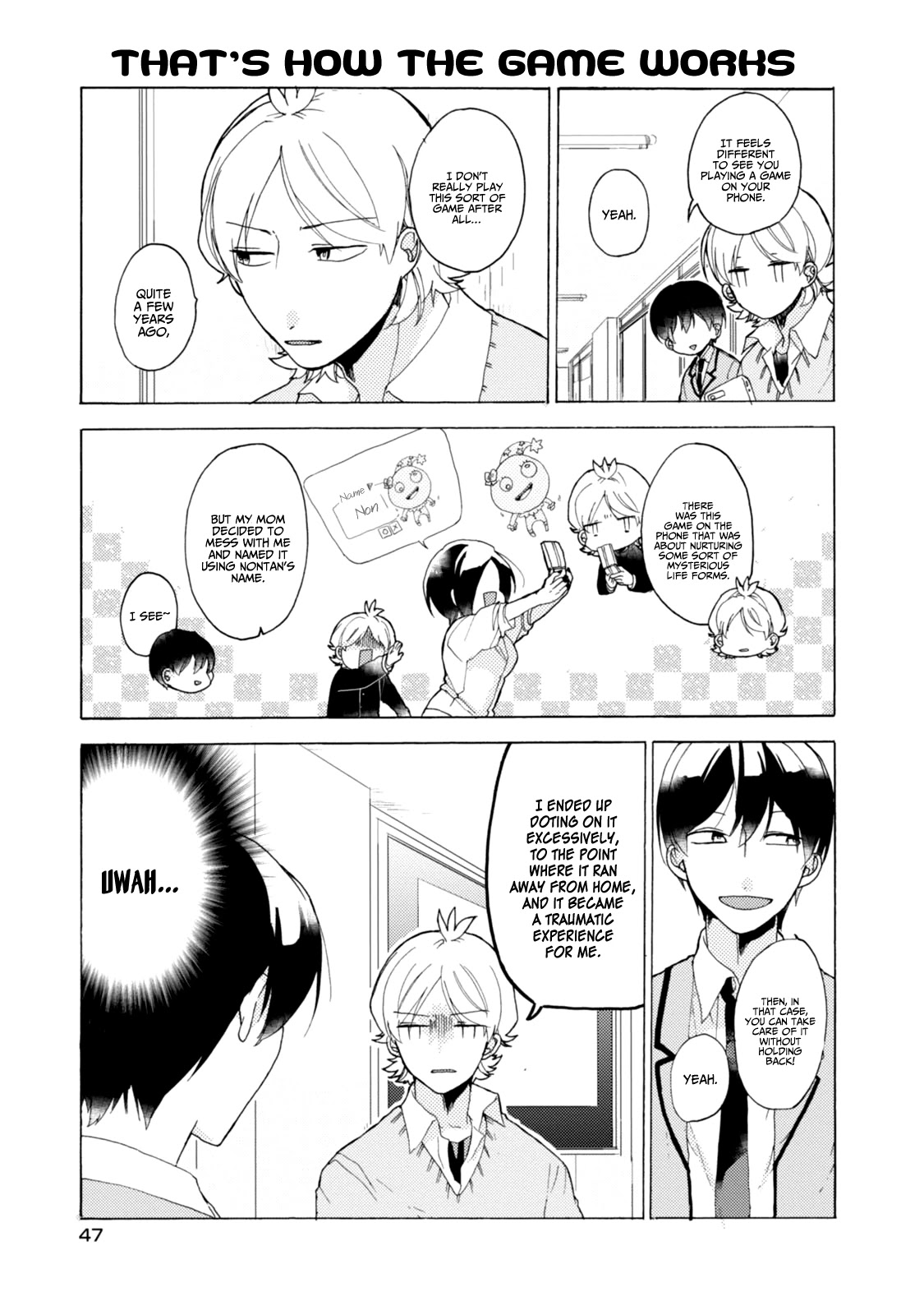 Akkun to Kanojo Chapter 40 page 12 - Chapter 40