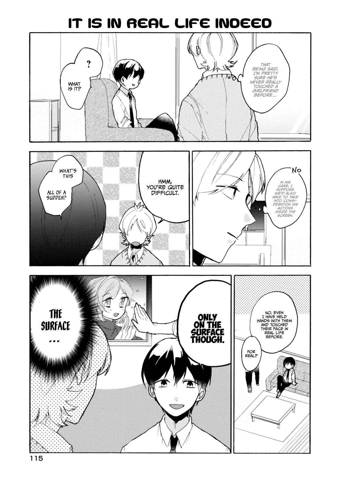 Akkun to Kanojo Chapter 44 page 8 - Chapter 44