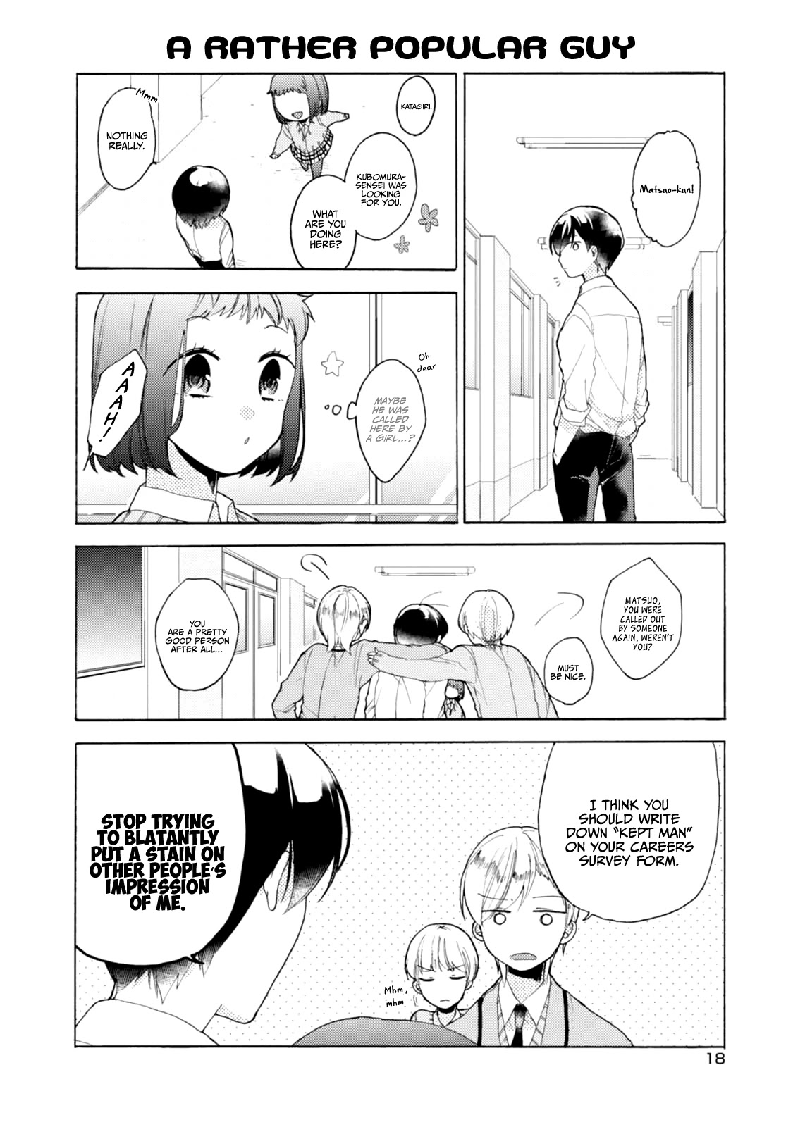 Akkun to Kanojo Chapter 45 page 22 - Chapter 45