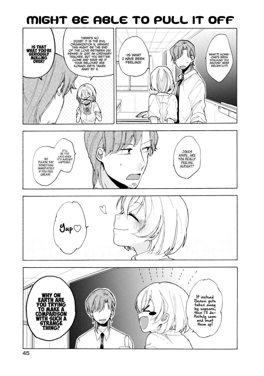 Akkun to Kanojo Chapter 47 page 10 - Chapter 47