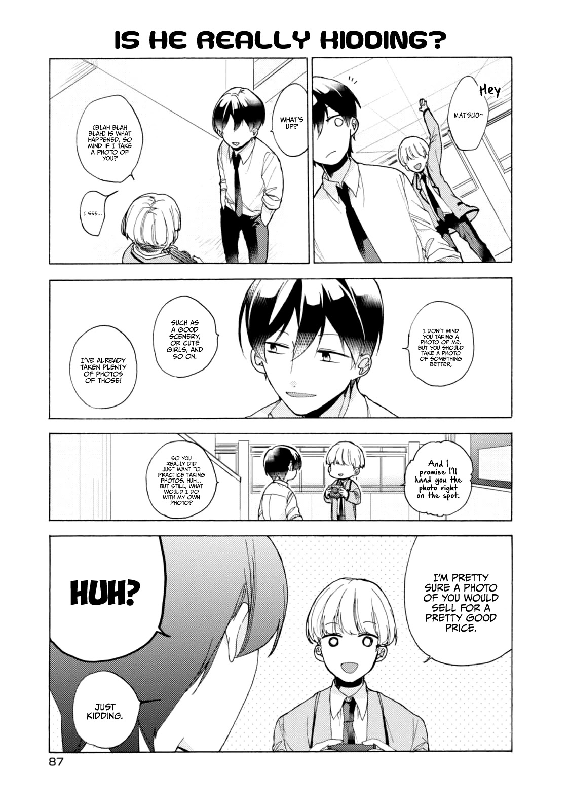 Akkun to Kanojo Chapter 49 page 16 - Chapter 49