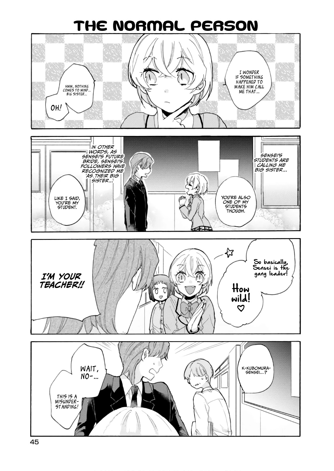 Akkun to Kanojo Chapter 54 page 10 - Chapter 54