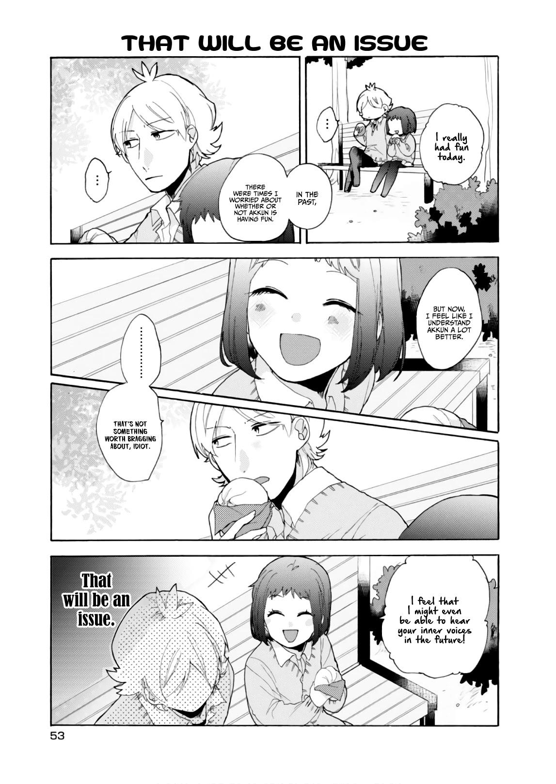 Akkun to Kanojo Chapter 54 page 18 - Chapter 54